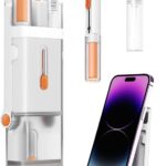 8 in 1 Cleaning Kit, Keyboard Cleaning Set with Mobile Phone Stand Brush, Cleaning Pen for AirPods Pro, Multifunctional Cleaning Kit for Laptop, Phone, PC Monitor, Computer and Camera Lens