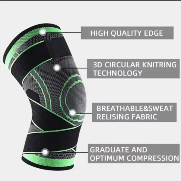 Knee Support Compression Professional Protective Knee Pad Basketball Tennis Cycling