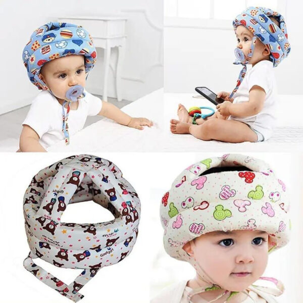 Baby head safety protection helmet cap cushion foam different head size adjustable